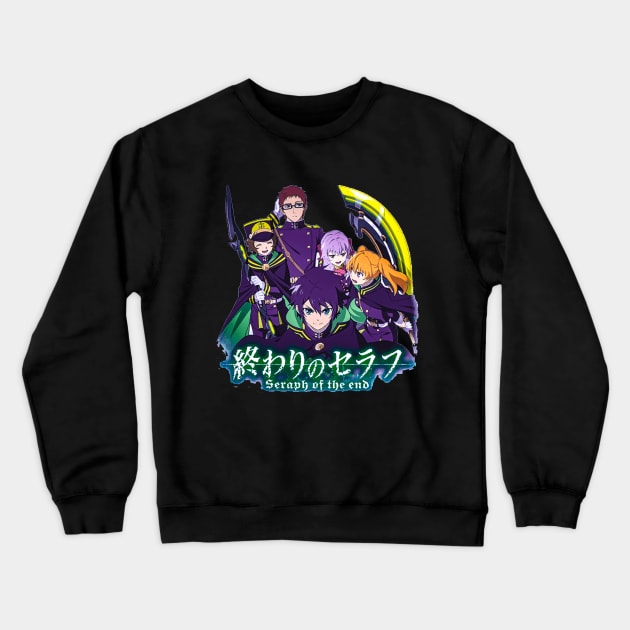 mika anime characters Crewneck Sweatshirt by Sparkledoom